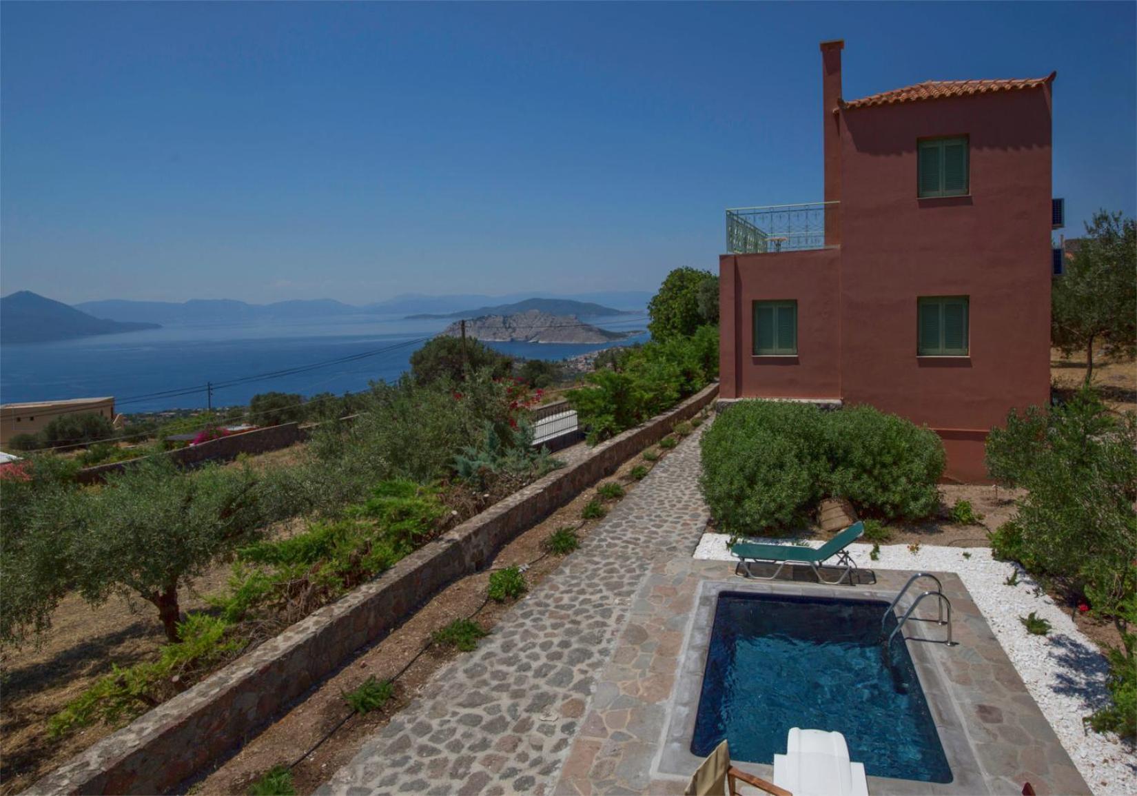 Villa Aegina Colors Sfentouri Esterno foto